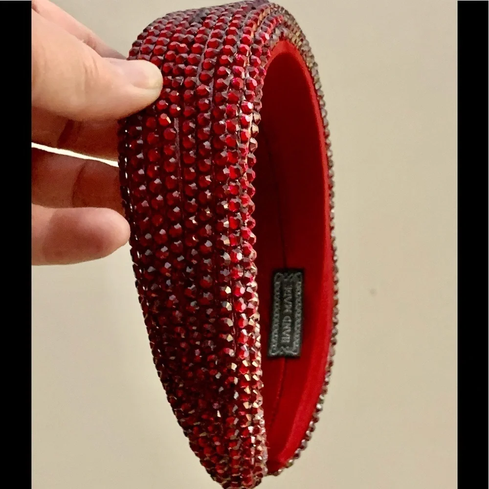 Super Elegant Red Headband to Enhance your Casual or Night Our Hair look